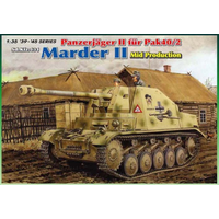 Dragon 1/35 Panzerjäger II für Pak 40/2, Sd.Kfz.131 Marder II Mid Production Plastic Model Kit DR6423