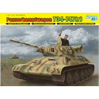 Dragon 1/35 T-34-747 German Capture 1942 Plastic Model Kit DR6449
