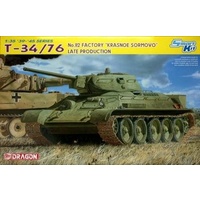 Dragon 1/35 T-34/76 No.112 Factory "Krasnoe Sormovo" Late Production Plastic Model Kit DR6479