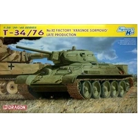 Dragon 1/35 T-34/76 No.112 Factory "Krasnoe Sormovo" Late Production Plastic Model Kit DR6479