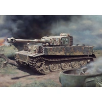 Dragon 1/35 Sd.Kfz.181 Pz.Kpfw.VI Ausf.E Gruppe Fehrmann Tiger I Plastic Model Kit DR6484