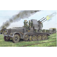 Dragon 1/35 Sd.Kfz.7/1 2cm Flakvierling 38 auf Selbstfahrlafette Plastic Model Kit DR6525