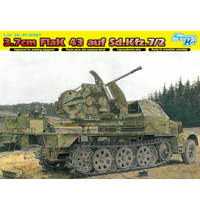 Dragon 1/35 Sd. Kfz. 7 w/ 3.7cm Flak 43 Plastic Model Kit DR6553