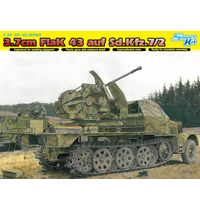 Dragon 1/35 Sd. Kfz. 7 w/ 3.7cm Flak 43 Plastic Model Kit DR6553