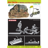 Dragon 1/35 Red Devils w/Welbike (Premium) Plastic Model Kit DR6585