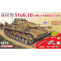 Dragon 1/35 StuG.IV Early Production (2 in 1) Plastic Model Kit [6615]