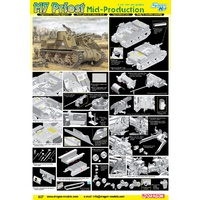 Dragon 1/35 1/35 M7 Priest Mid Production Plastic Model Kit [6637]