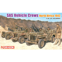 Dragon 1/35 SAS Vehicle Crews North Africa 1942 Plastic Model Kit[6682]