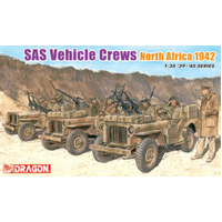 Dragon 1/35 SAS Vehicle Crews North Africa 1942 Plastic Model Kit[6682]
