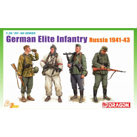 Dragon 1/35 German Elite Infantry, Russia 1941-43 [6707]