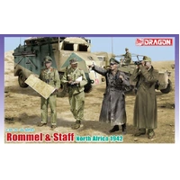 Dragon 1/35 Rommel & Staff, North Africa 1942 Plastic Model Kit DR6723