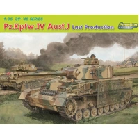 Dragon 1/35 Pz.Kpfw.Iv Ausf.J Last Production Plastic Model Kit