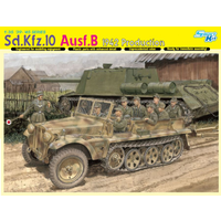 Dragon 1/35 Sd.Kfz.10 Ausf.B 1942 Production - Smart Kit Plastic Model Kit DR6731