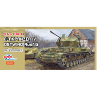 Dragon 1/35 FlaK 43 Flakpanzer IV "Ostwind" w/Zimmerit Plastic Model Kit DR6746