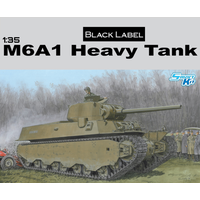 Dragon 1/35 Black Label M6A1 Heavy Tank Plastic Model Kit DR6789