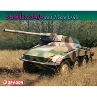Dragon 1/35 Sd.Kfs.234 mit 7.5cm L/48 Plastic Model Kit DR6814