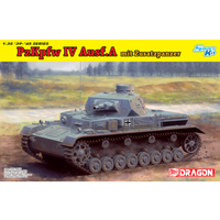Dragon 1/35 Pz.kpfw.IV Ausf.A w/Add-on Armour DR 6816