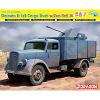 Dragon 1/35 German 3t 4x2 Truck w/2cm Flak 38 Plastic Model Kit DR6828