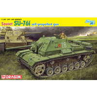 Dragon 1/35 Soviet SU-76i Self-Propelled Gun Plastic Model Kit DR6838