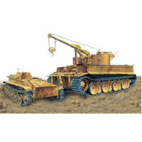 Dragon 1/35 Bergepanzer Tiger I s.Pz.Abt.508 Mit Borgward IV Plastic Model Kit DR6865