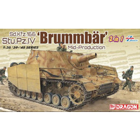 Dragon 1/35 Brummbar Mid-Production (2 in 1) Plastic Model Kit DR6892