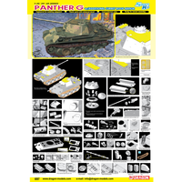 Dragon 1/35 Panther Ausf.G Late Production w/ Anti-Air Plastic Model Kit DR6897