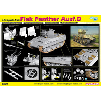 Dragon 1/35 Flak Panther Ausf.D s.Pz.Jg.Abt.653 Plastic Model Kit DR6899