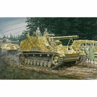 Dragon 1/35 Hummel Early/Late Production (2 in 1) Plastic Model Kit DR6935
