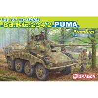 Dragon 1/35 Sd.Kfz.234/2 Puma (Premium) Plastic Model Kit DR6943