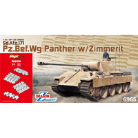 Dragon 1/35 Befehls-Panther Zimmerit Plastic Model Kit 6965