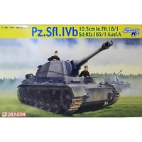 Dragon 1/35 Pz.Sfl.IVb 10.5cm le.FH.18/1 Sd.Kfz.165/1 Ausf.A Plastic Model Kit