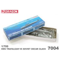 Dragon 1/700 HMS Trafalgar vs Soviet Oscar-class Plastic Model Kit DR7004