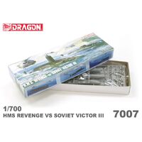 Dragon 1/700 H.M.S. Revenge vs Victor III Plastic Model Kit DR7007