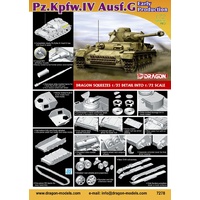 Dragon 7278 1/72 Pz.Kpfw.IV Ausf.G Early Production Plastic Model Kit