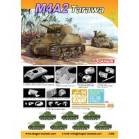 Dragon 1/72 M4A2 Tarawa Plastic Model Kit DR7305