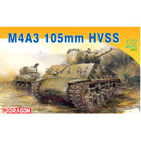 Dragon 1/72 M4A3 105mm HVSS Plastic Model Kit DR7313