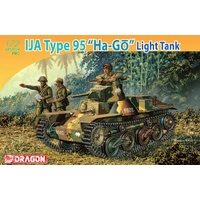 Dragon 1/72 IJA Type 95 "Ha-Go" Light Tank Plastic Model Kit DR7394