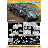 Dragon 1/72 Kfz.69 6x4 TOWING VEHICLE & 3.7cm PaK 35/36 [7419]