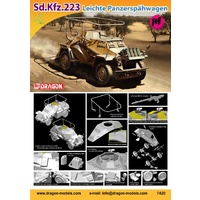 Dragon 1/72 Sd.Kfz.223 Plastic Model Kit [7420]