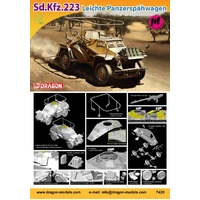 Dragon 1/72 Sd.Kfz.223 Plastic Model Kit [7420]