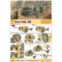 Dragon 1/6 5cm PaK 38 Plastic Model Kit 75016