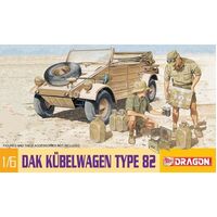 Dragon 1/6 DAK Kubelwagen Type 82 Plastic Model Kit DR75021