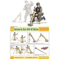 Dragon 1/6 German Kz 8cm GRW 42 Plastic Model Kit DR75023