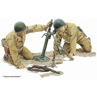 Dragon 1/6 60mm M2 Mortar Plastic Model Kit DR75024