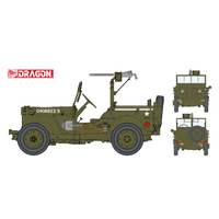 Dragon 1/6 1/4-Ton 4x4 Truck w/.30-cal Machine Gun