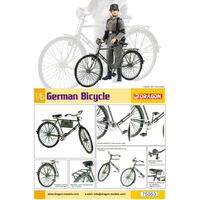 Dragon 1/6 German Bicycle Plastic Model Kit DR75053