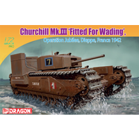 Dragon 1/72 Churchill Mk.III w/Deep Wading Kit DR 7520