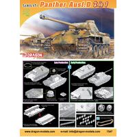 Dragon 1/72 Sd.Kfz.171 Panther Ausf.D (2 in 1) Plastic Model Kit DR7547