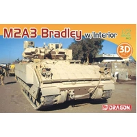 Dragon 1/72 M2A3 w Interior Plastic Model Kit