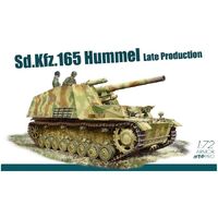 Dragon 1/72 Sd.Kfz.165 Hummel Late Production w/NEO Tracks Plastic Model Kit DR7628